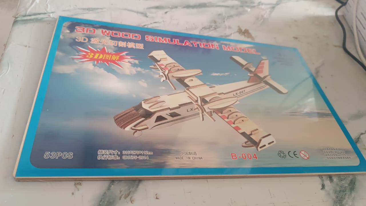 3D Wooden Aircraft Puzzle DIY Assembly Kit (Mix Design – 1 Set) 3D Wooden Aircraft Puzzle DIY Assembly Kit (Mix Design – 1 Set)